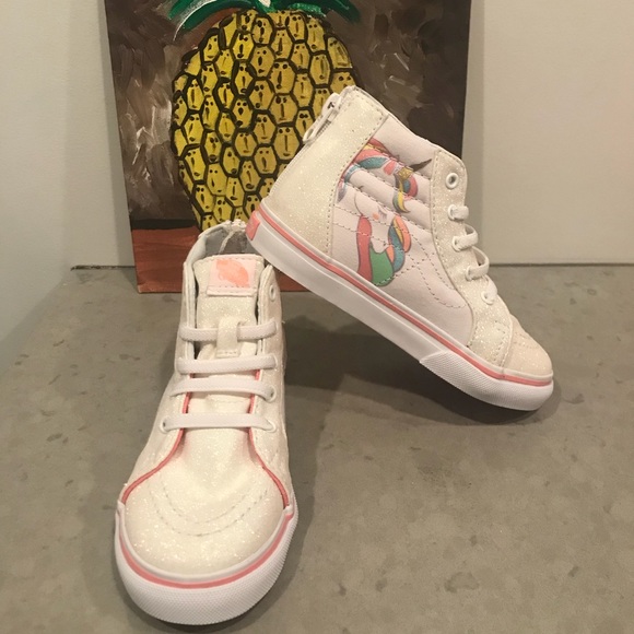 girls unicorn vans